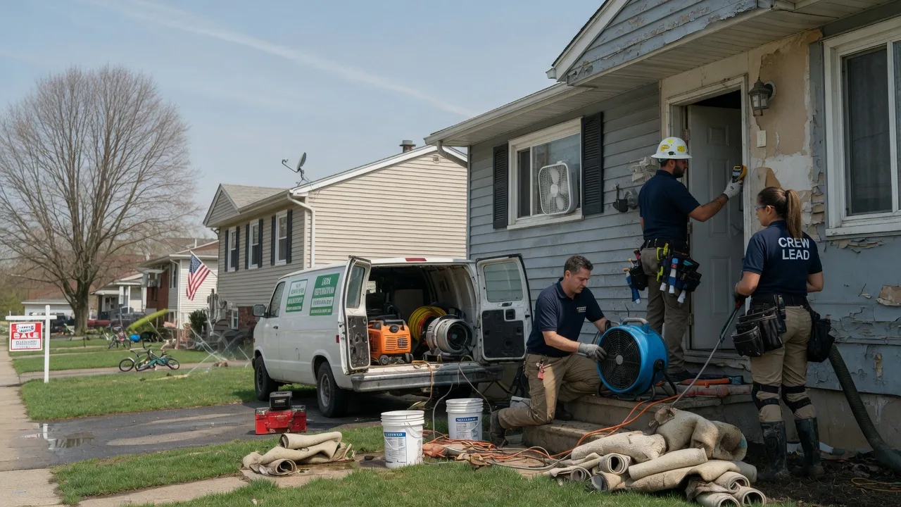 Flood Cleanup in Portage, OH near me