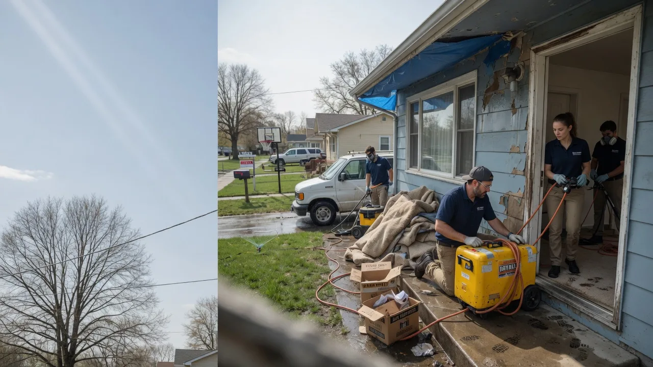 Basement Flood Cleanup in Portage, OH near me